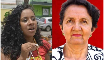 Ex-candidatas ao Governo do Piauí, Luciane Santos e Lourdes Melo.