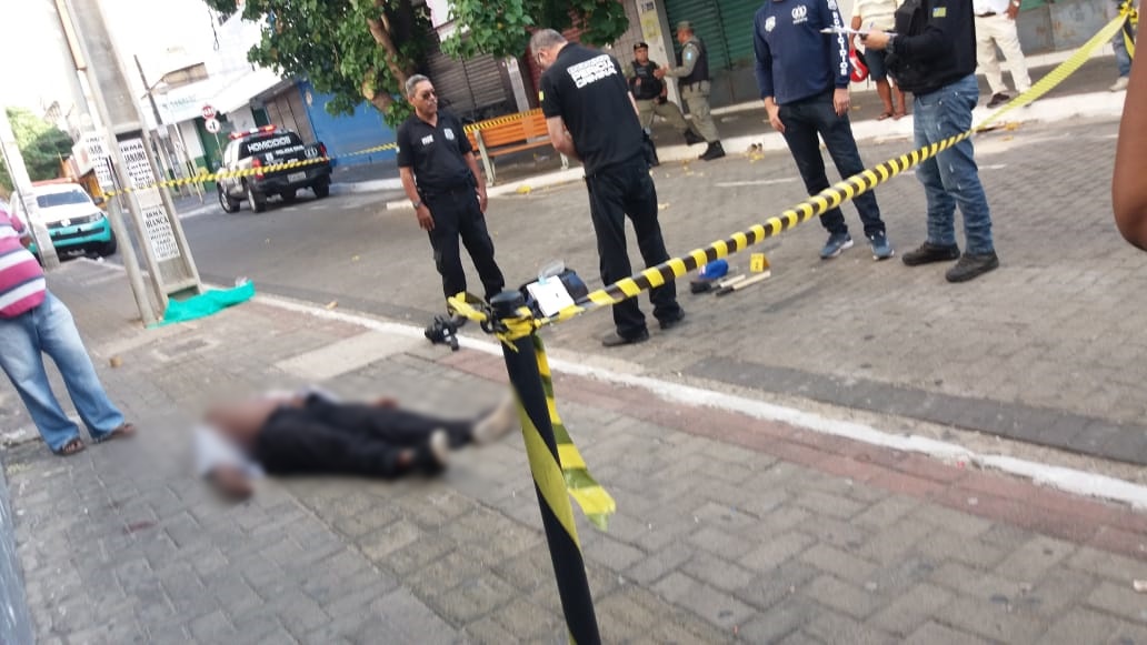 Vigilante morto a tiros no Centro de Teresina