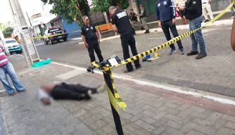 Vigilante morto a tiros no Centro de Teresina