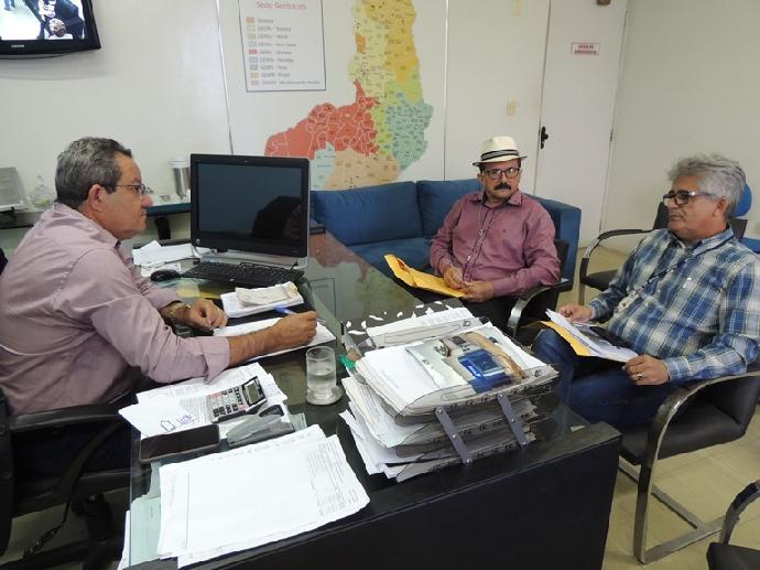 O prefeito Edvardo Rocha acertou o repasse do sistema em reunião com o presidente Genival Sales.