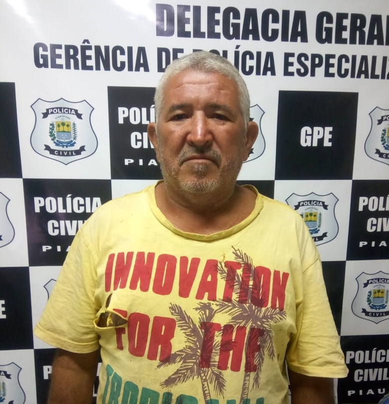 Osvaldo Monteiro da Costa foi preso em Nazária pela GPE.