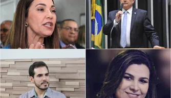 Novos deputados federais eleitos pelo Piauí nas Eleições 2018. (destaque)
