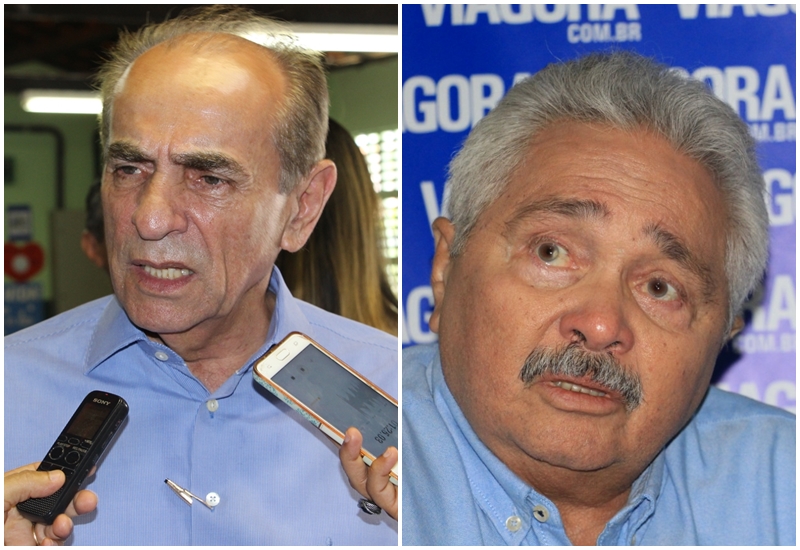 Senadores Marcelo Castro e Elmano Férrer.