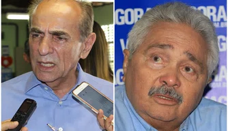 Senadores Marcelo Castro e Elmano Férrer.