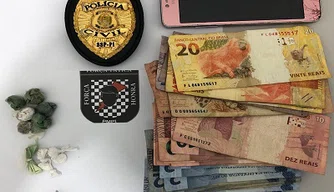 Apreensões realizadas em Altos.