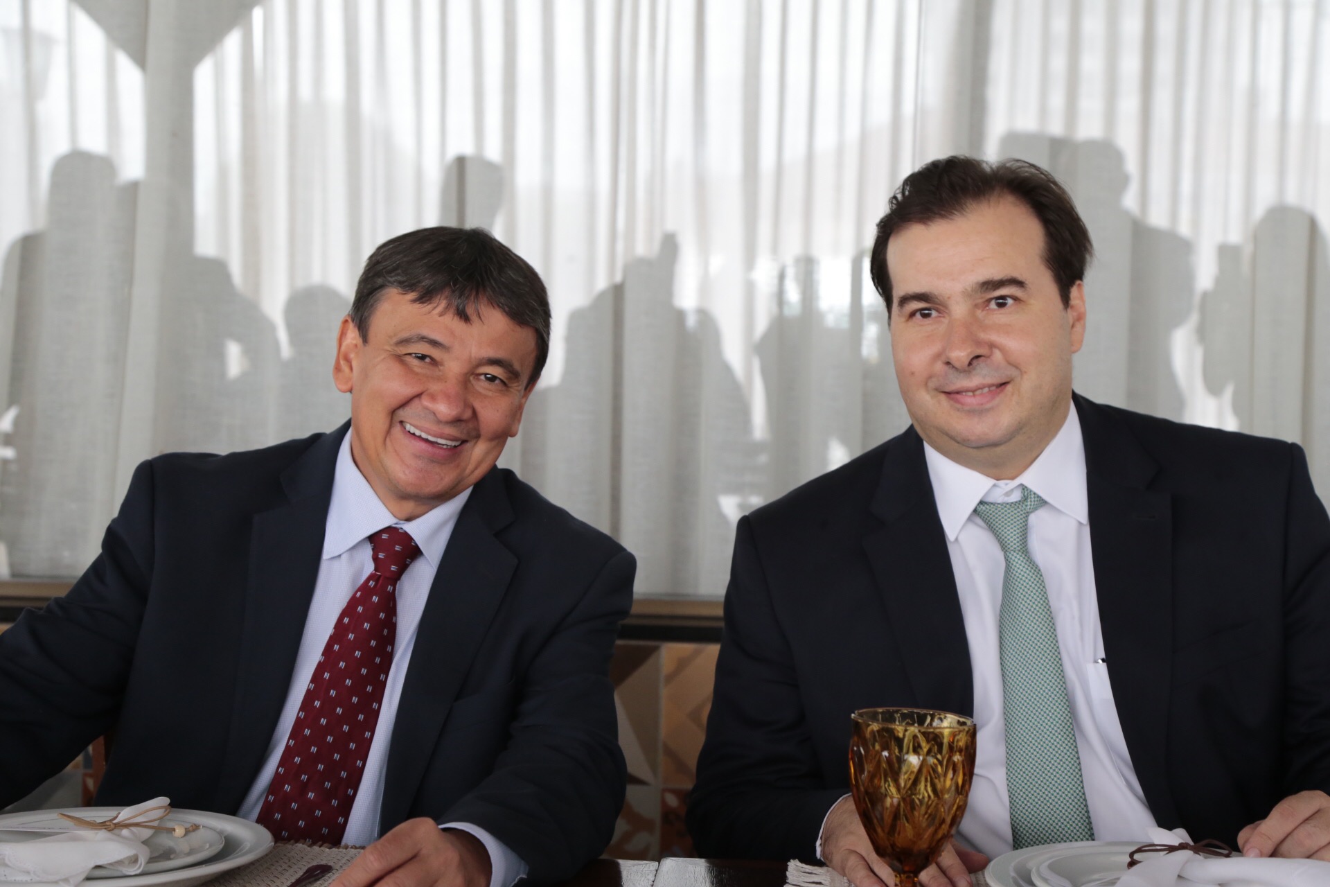 O Governador participou de almoço com o presidente do Congresso Rodrigo Maia