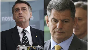 Jair Bolsonaro e Gustavo Bebianno.