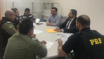 Reunião do Ministério Público discutiu medidas de segurança para o carnaval de Altos.