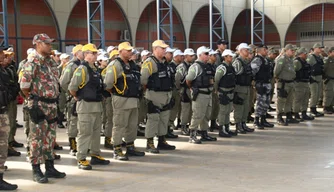 Cerca de 700 agentes entre policiais civis, militares e bombeiros farão segurança da população.