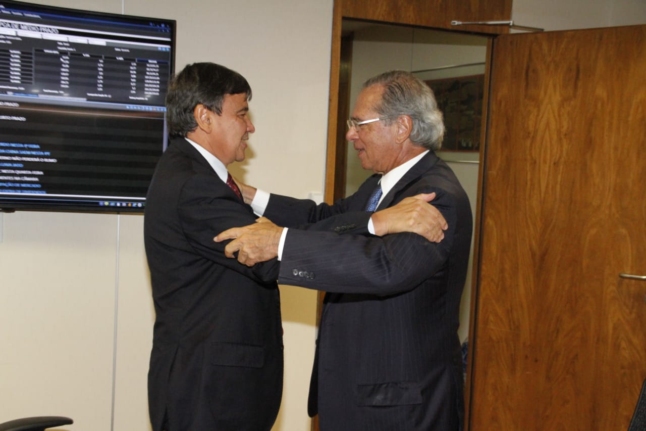 Audiência com ministro da Economia, Paulo Guedes.