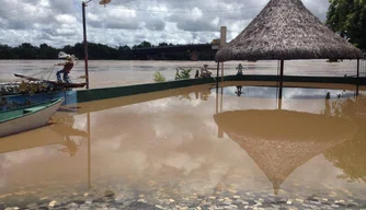 O registro foi feito na manhã deste sábado (6)
