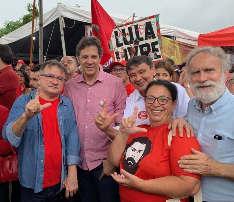 Governador do Piauí esteve em Curitiba junto a outras lideranças do Partido dos Trabalhadores.