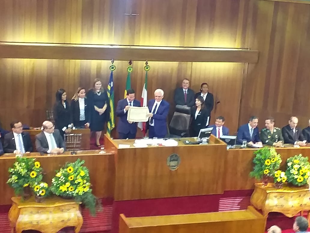 Vice-presidente recebe titulo de Cidadania Piauiense