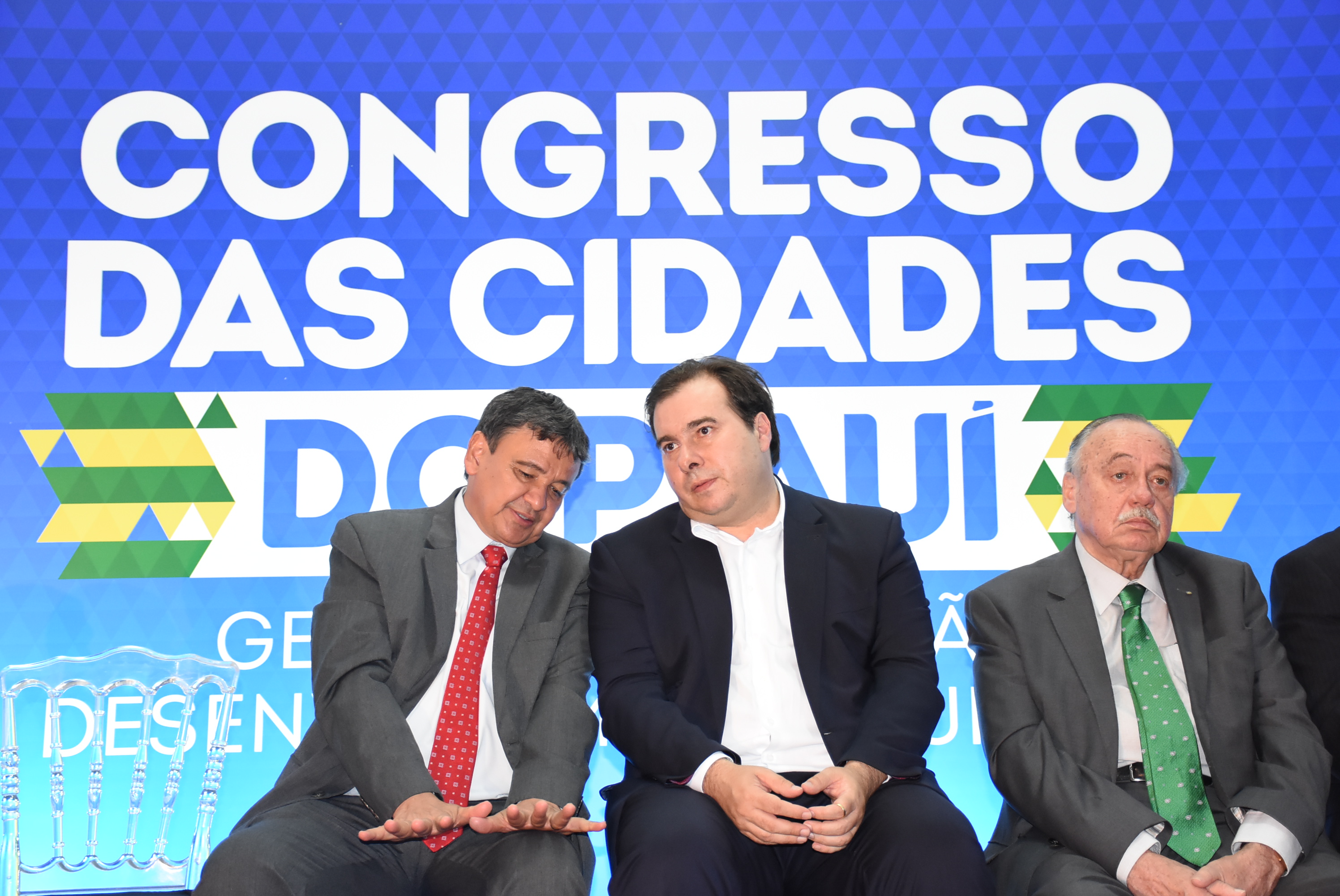 Rodrigo Maia com o Governador Wellington Dias