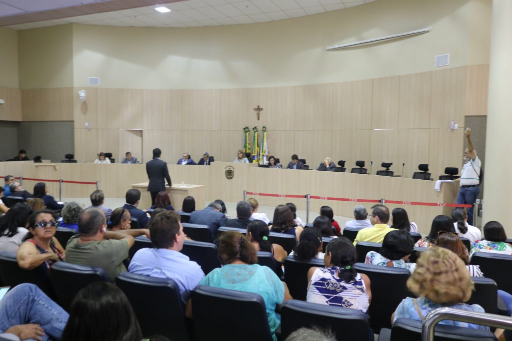 Audiência no Tribunal  de Contas do Piauí