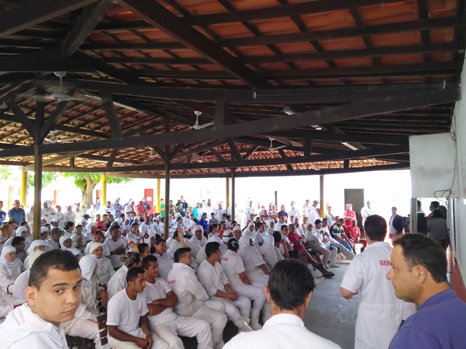 Reunião dos trabalhadores