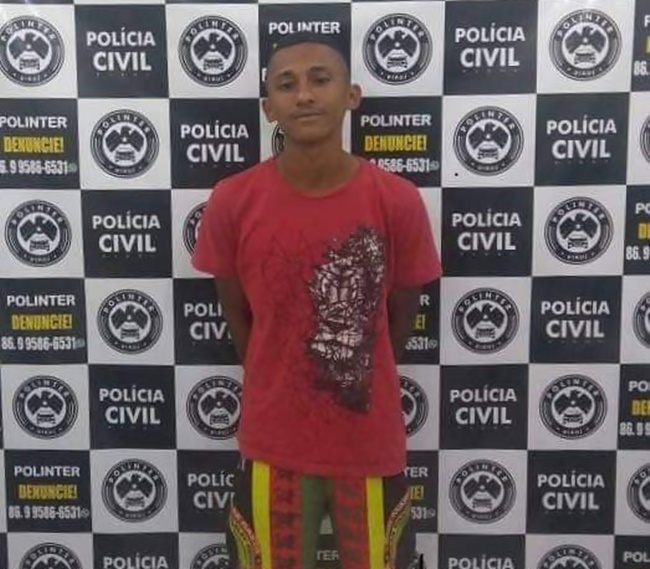 Eldinan Mateus Soares da Silva, acusado e preso por roubo.