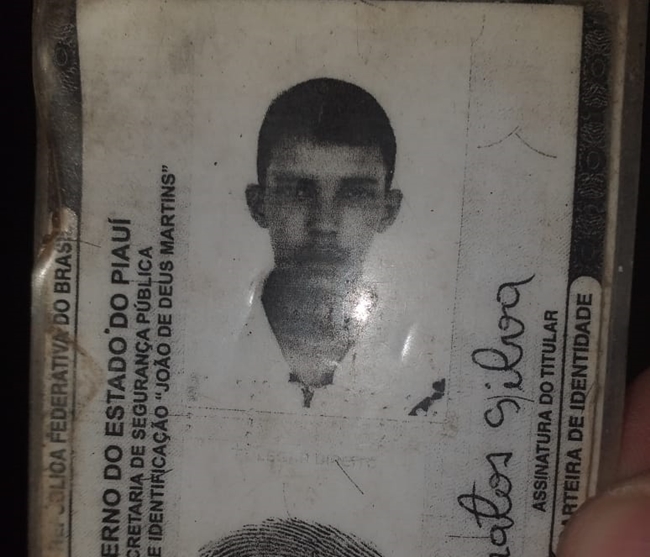 Igor de Matos Silva, de 23 anos, foi morto a tiros no Conjunto Nova Teresina.
