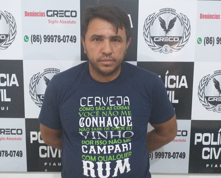 Rivaldo Welton Lima dos Santos foi preso na manhã de hoje (17) pelo GRECO.