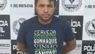 Rivaldo Welton Lima dos Santos foi preso na manhã de hoje (17) pelo GRECO.
