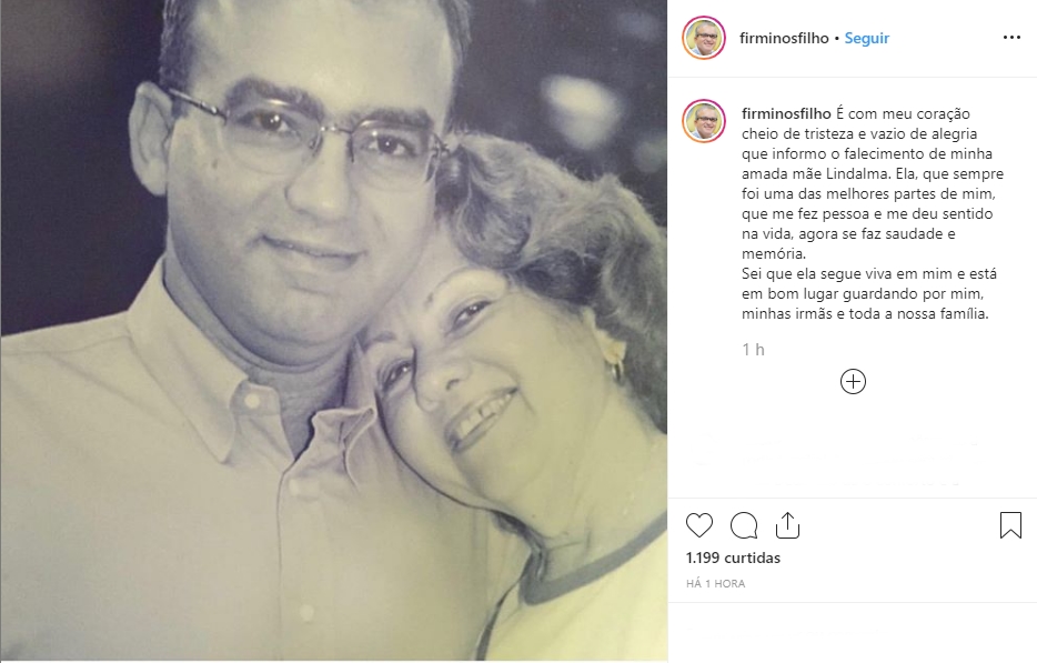 Firmino lamentou a perca nas redes sociais.