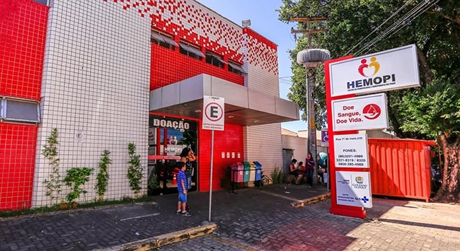 Centro de Hematologia e Hemoterapia do Estado do Piauí (Hemopi).
