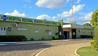 Hospital Regional Senador Cândido Ferraz, em São Raimundo Nonato.