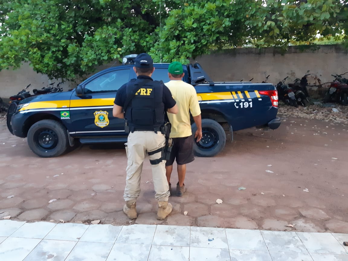 O homem foi preso na BR 135, no município de Bom Jesus.