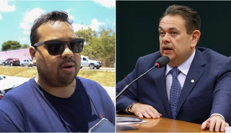 Vereador Stanley Freire e o ex-deputado Silas Freire.