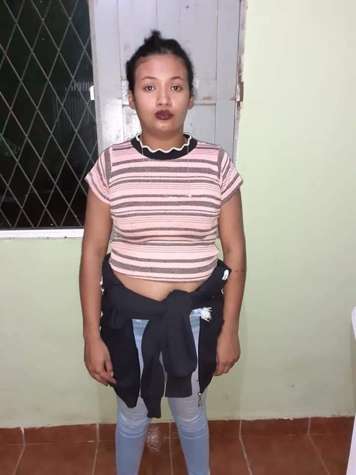 Márcia Eduarda da Conceição Silva, suspeita por tráfico de drogas.