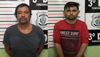 Força Tática prende dois homens acusados por estupro e arrombamento.