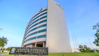Prédio da Justiça Federal no Piauí.