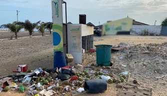 OAB Piauí denuncia quantidade de lixo nas praias de Luís Correia