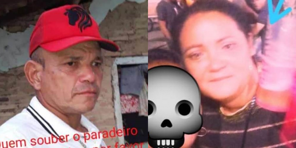 Suspeito e a vítima.