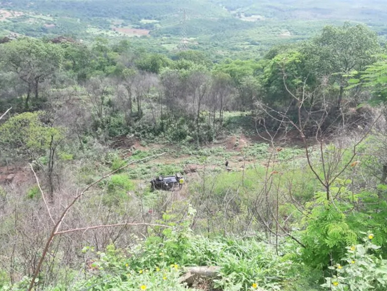 Família morre após carro cair em um abismo na cidade de Picos
