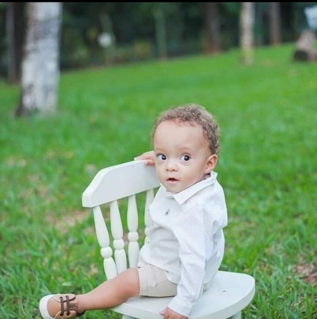 Lucas Gabriel de Oliveira, de 1 ano e 9 meses, faleceu após engasgar com um pirulito