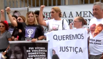 Familiares manifestam contra soltura de acusados de feminicídios
