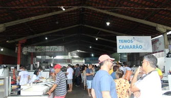 Mercado do Peixe de Teresina na quarta-feira de Cinzas