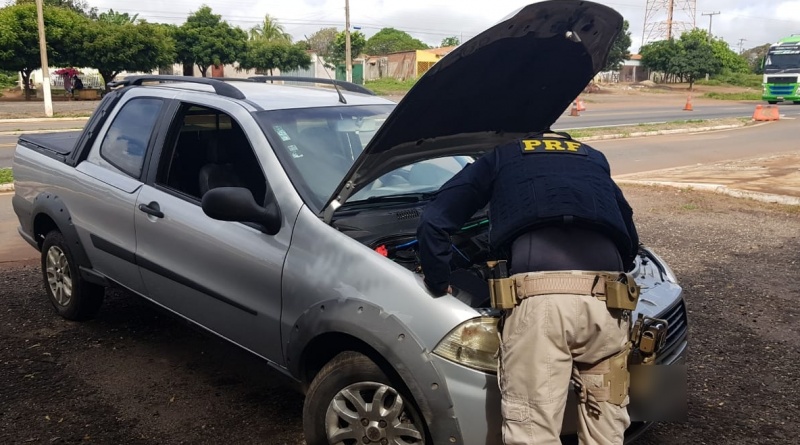 O carro havia sido roubado no ano de 2015