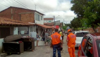 Defesa Civil registra 38 ocorrências após forte chuva em Teresina
