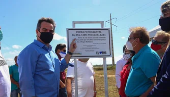 Senador Ciro Nogueira e o prefeito de Parnaíba, Mão Santa