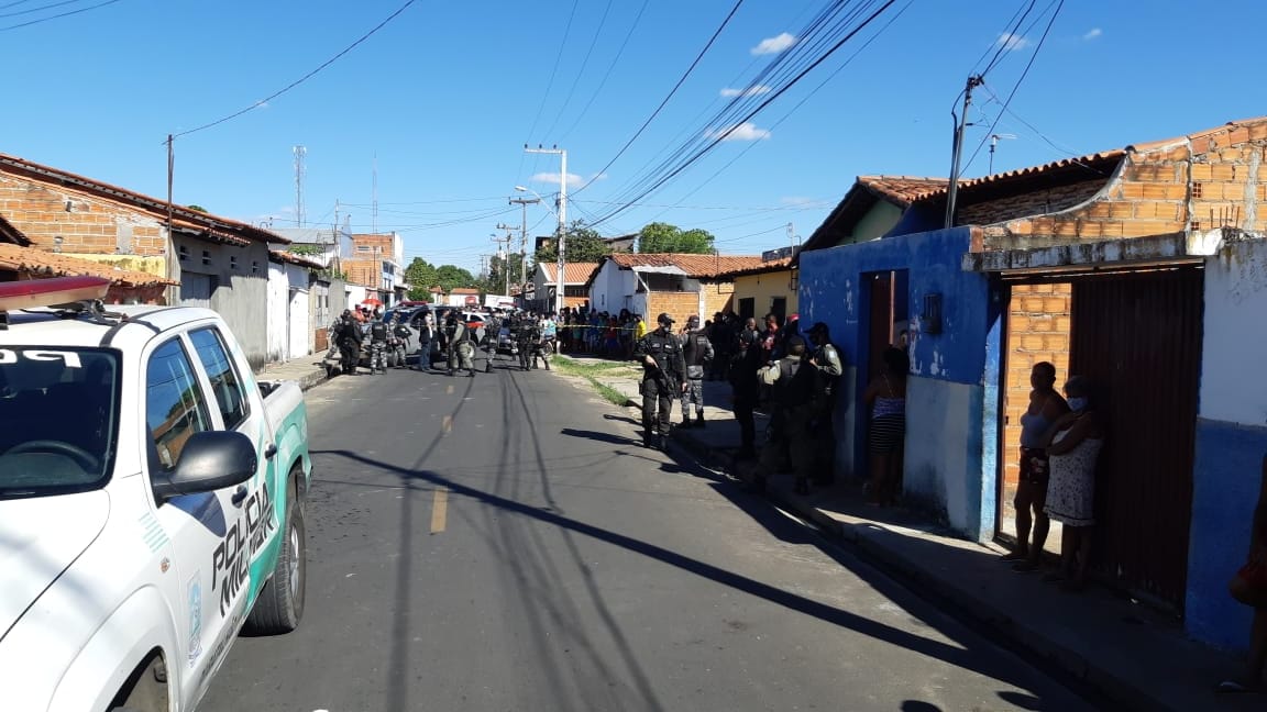 Rua londrina, Vila São Francisco, na zona Norte de Teresina