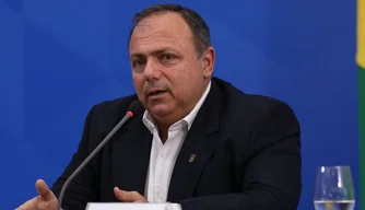 Eduardo Pazuello, ministro interino da Saúde.