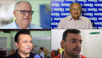 Kleber Montezuma, Dr. Pessoa, Fábio Abreu e Fábio Novo.