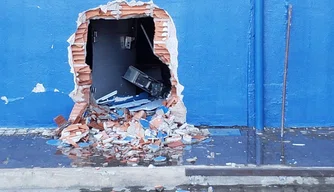Criminosos explodem caixas eletrônicos do Grupo Matheus em Teresina