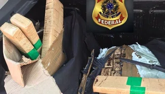 PF prende dupla que transportava 60 kg de maconha na cidade de Picos