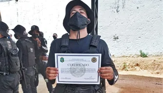 Policial Penal do Piauí conclui curso de Intervenção Rápida no Ceará