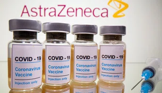 Vacina Oxford-AstraZeneca contra Covid-19.