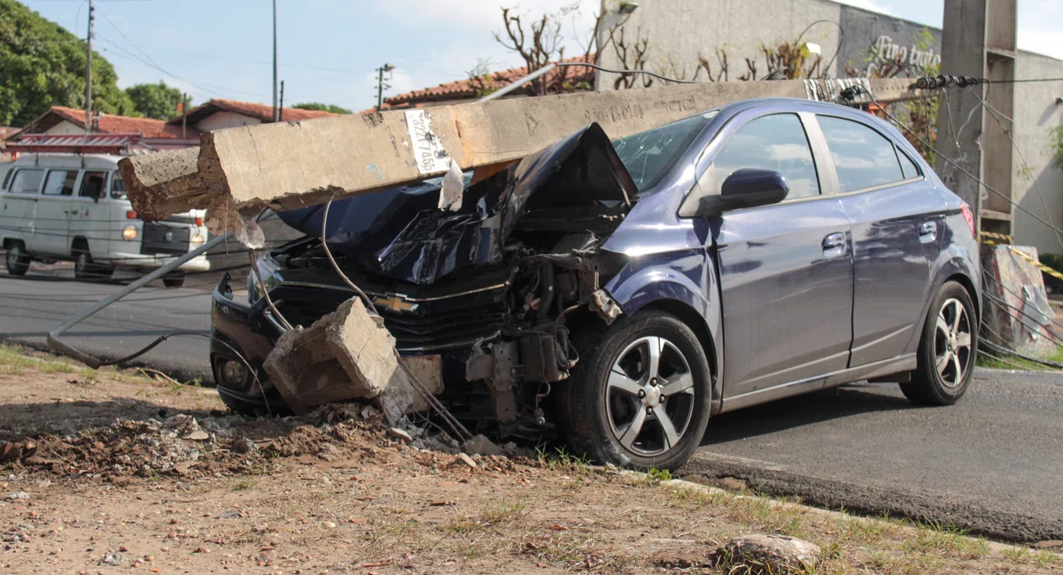 Acidente na Av. Dom Severino