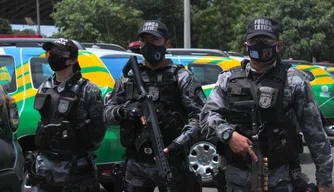 Policiais da Força Tática